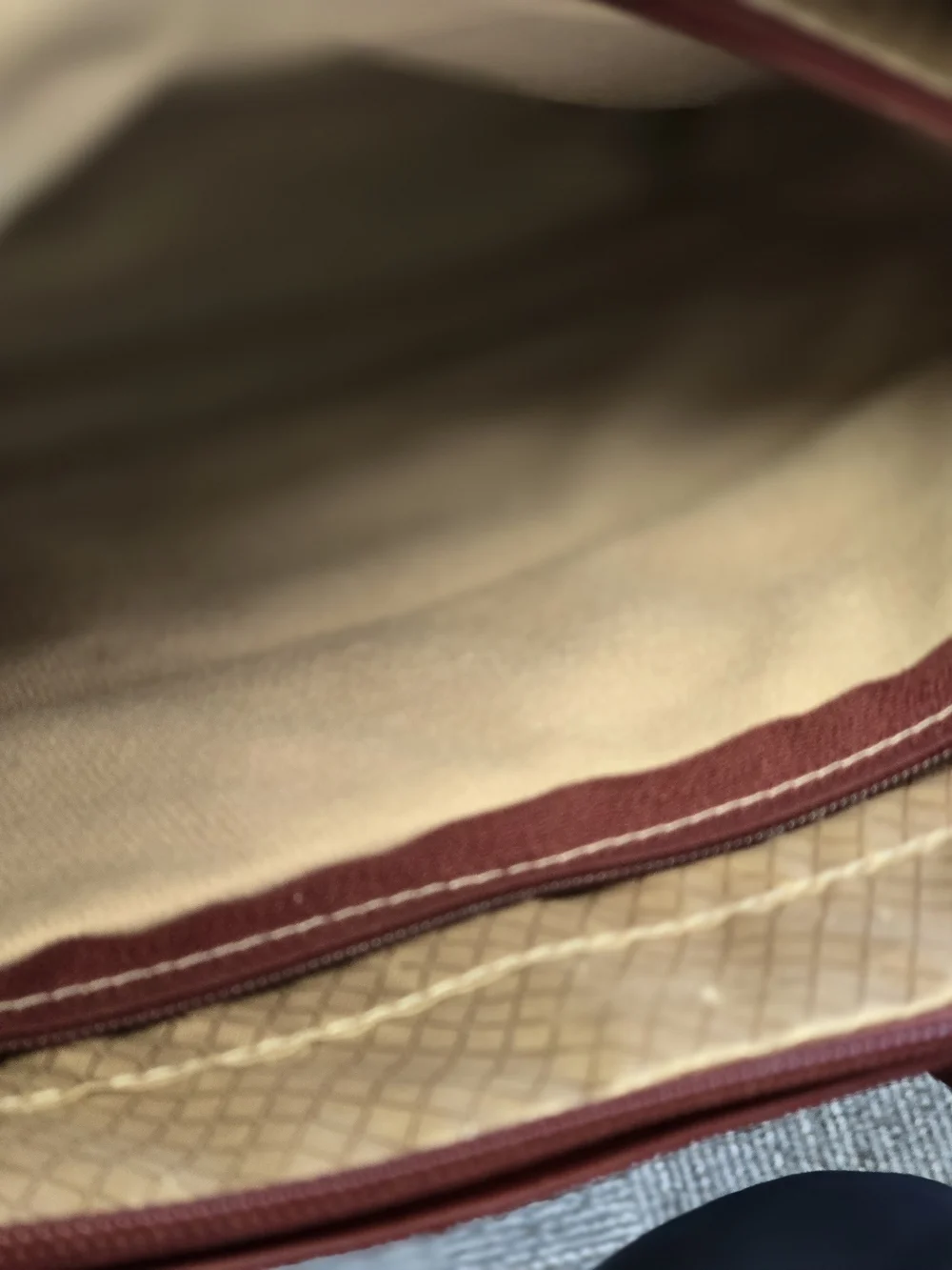 Sleek Red McKlein Leather Laptop Tote with Top Handles and Shoulder Strap